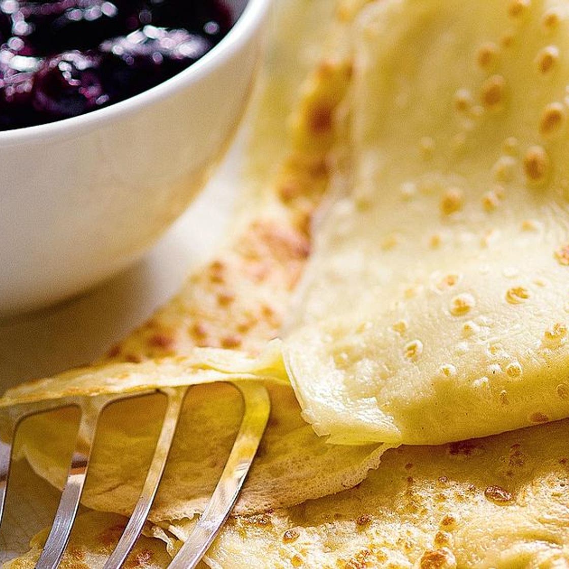 Blueberry and Honey Pancakes