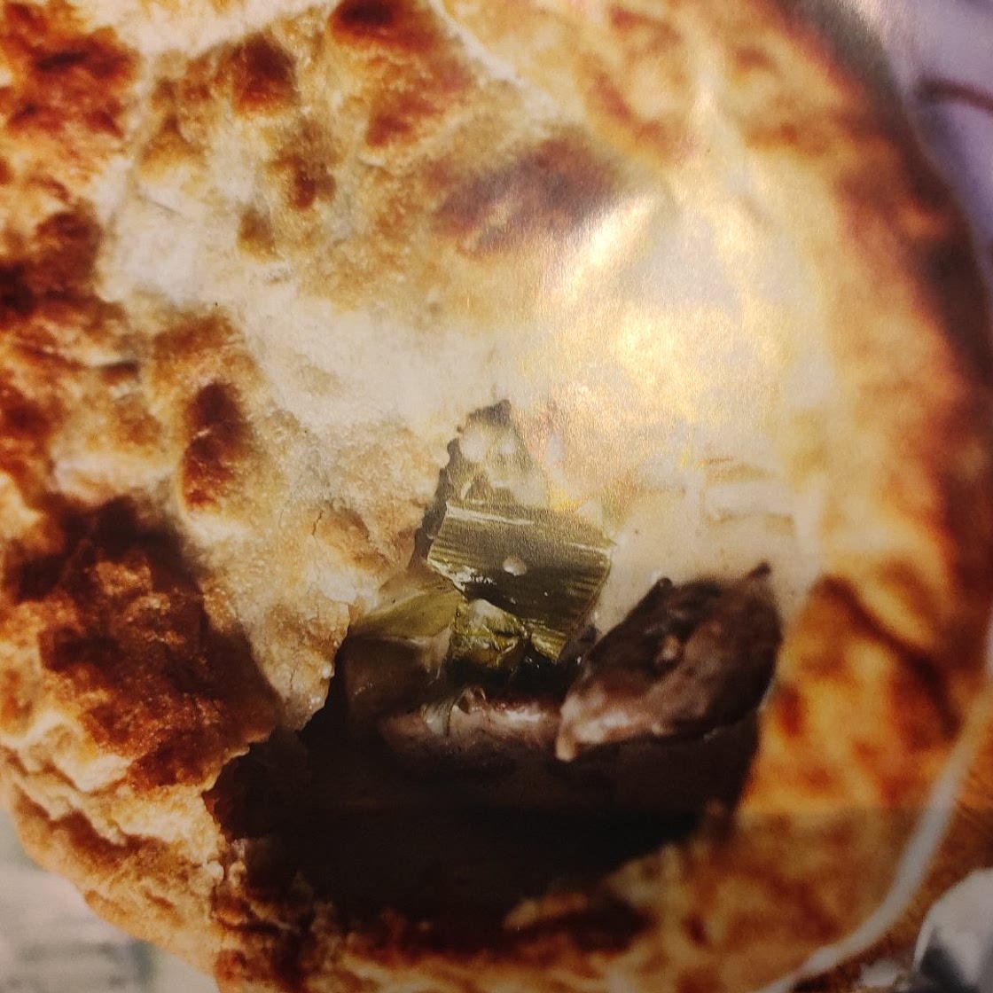 Chicken, leek and potato pot pie