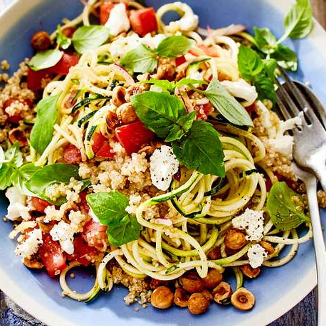 Schneller Teller: Zoodle-Salat zum Sattessen