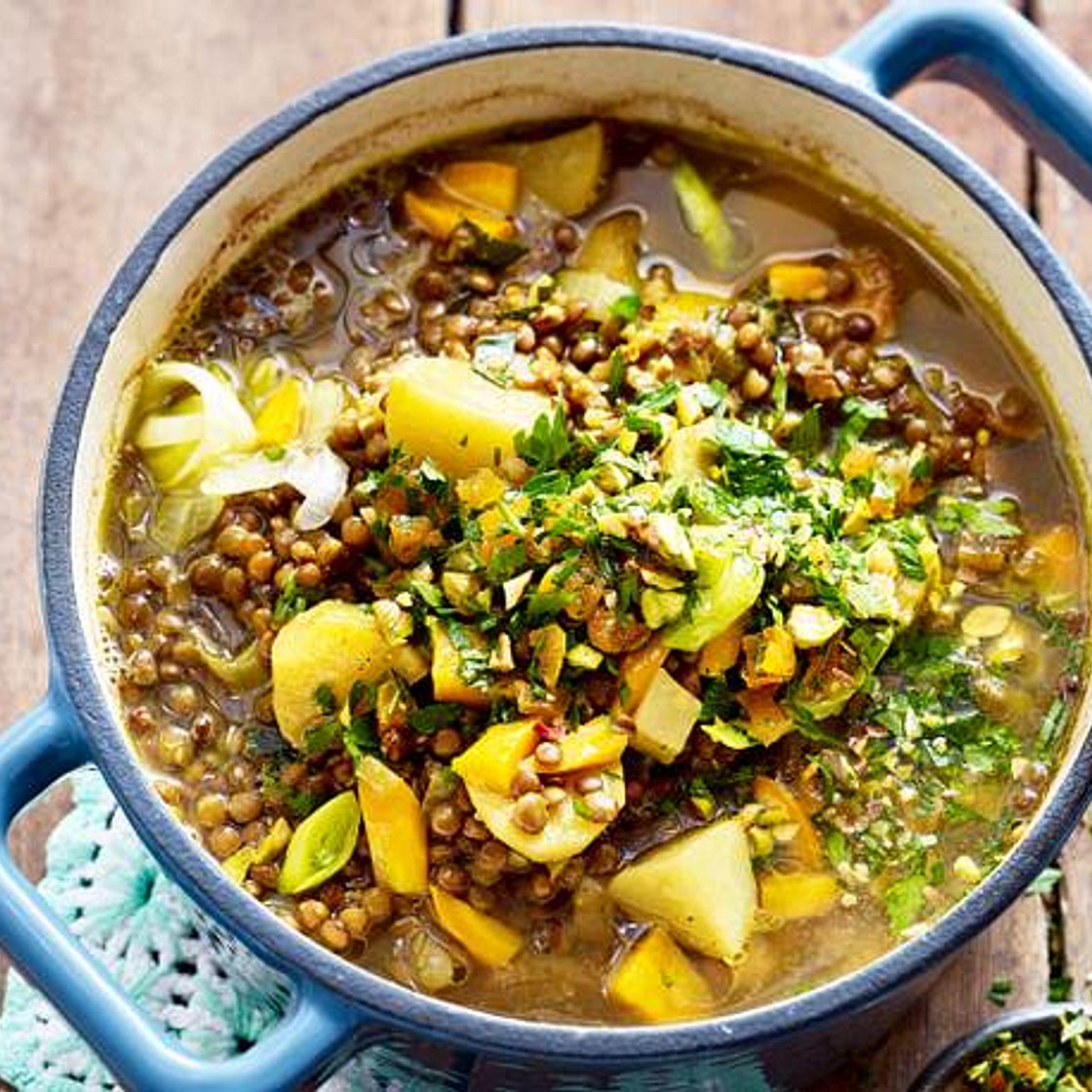 Linsensuppe „Bollywood“