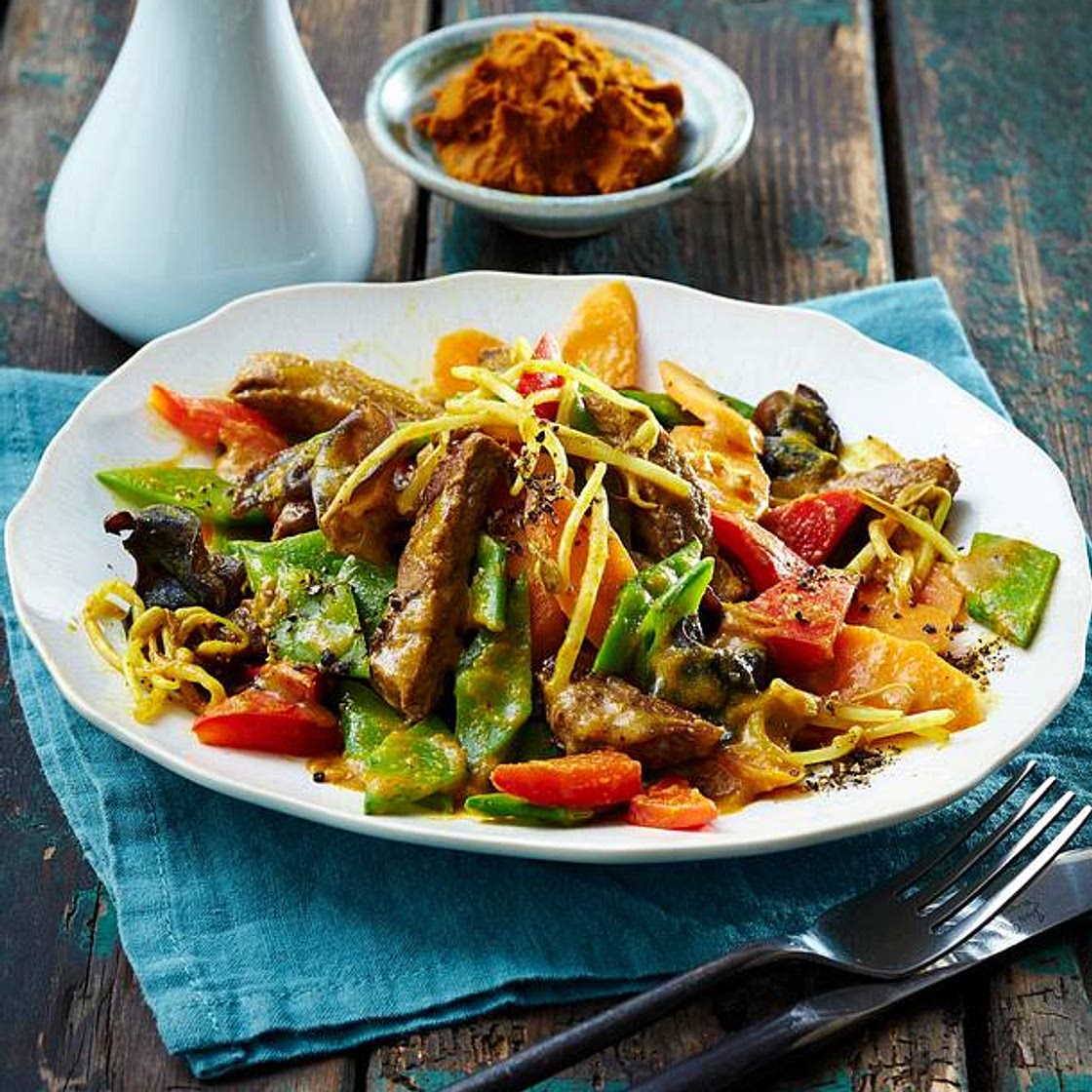 Leichte Wok-Pfanne