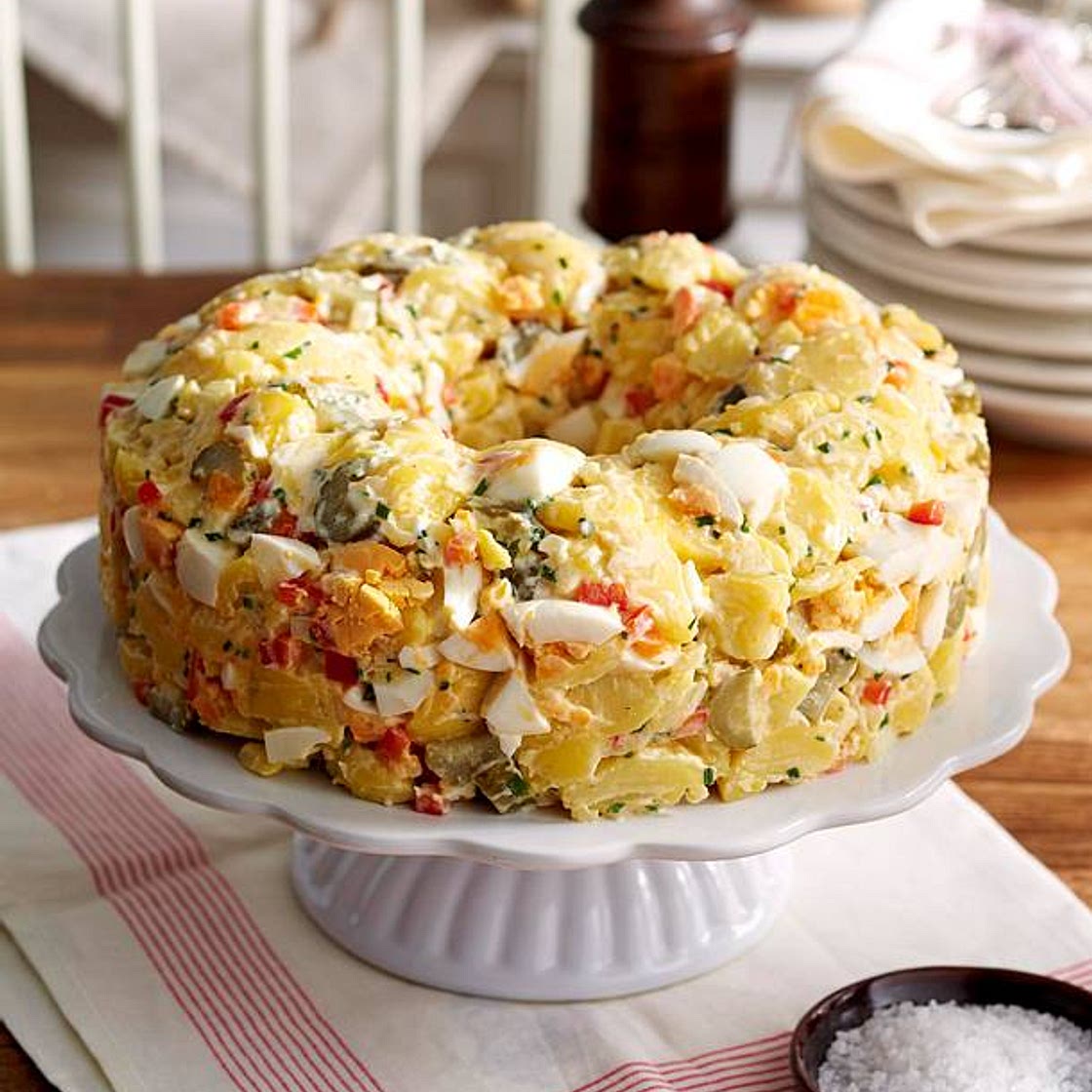 Cremiger ­amerikanischer Kartoffelsalat