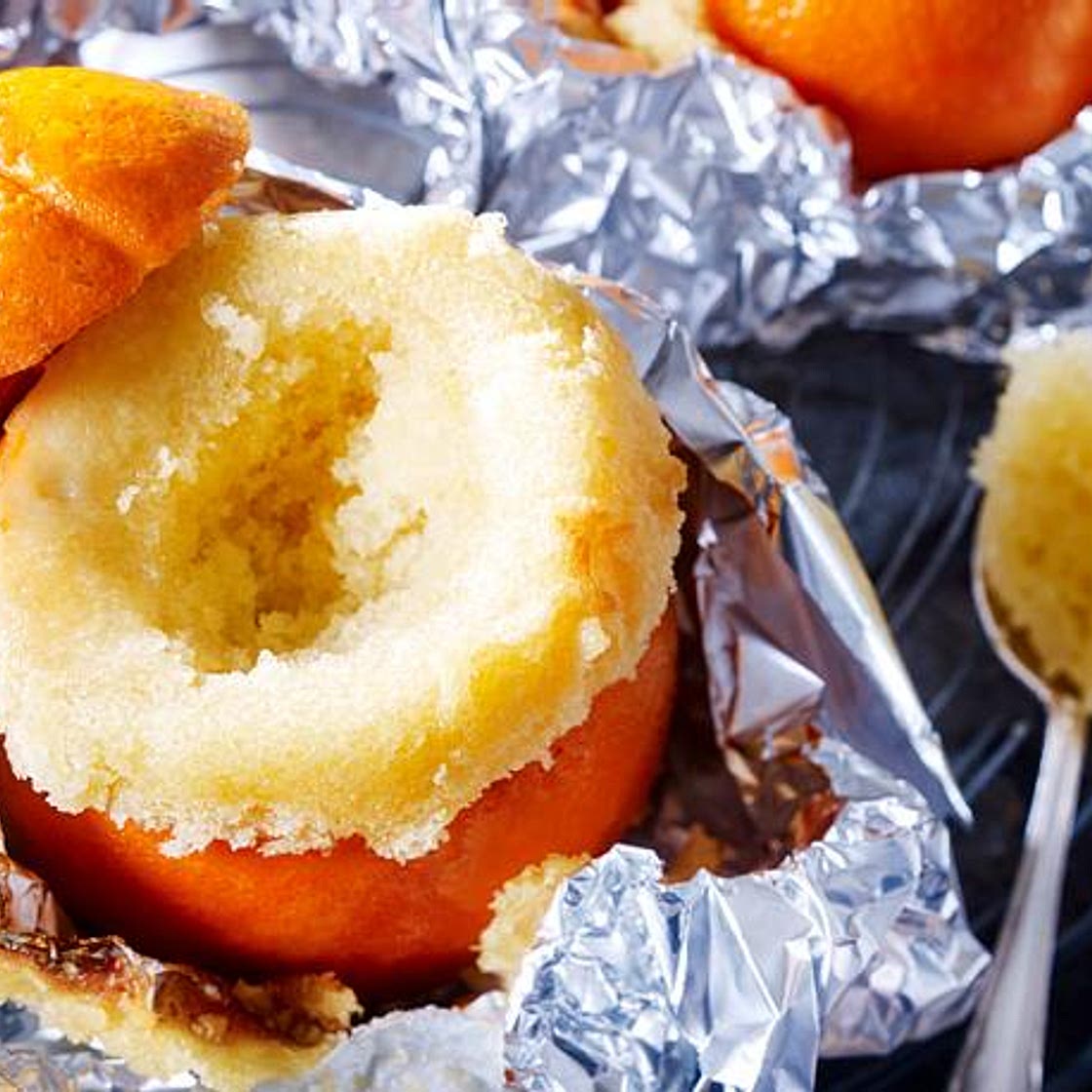 Kleine Kuchen vom Grill
