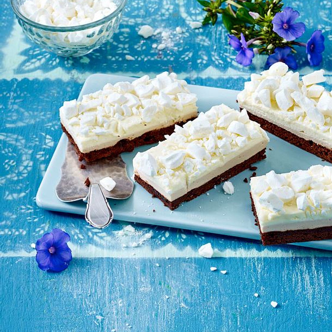 Baileys-Kuchen mit Baiserstreusel