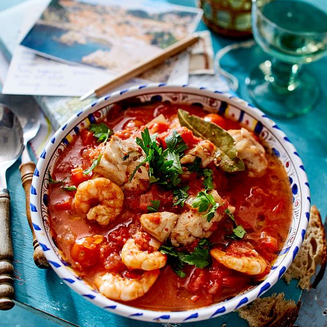 Tomaten-Fisch-Stew