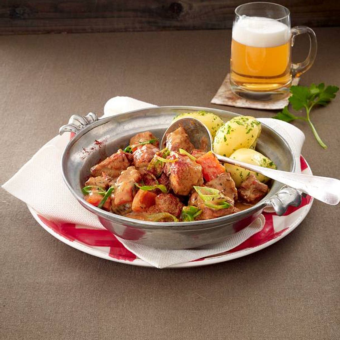 Bayerisches Biergulasch