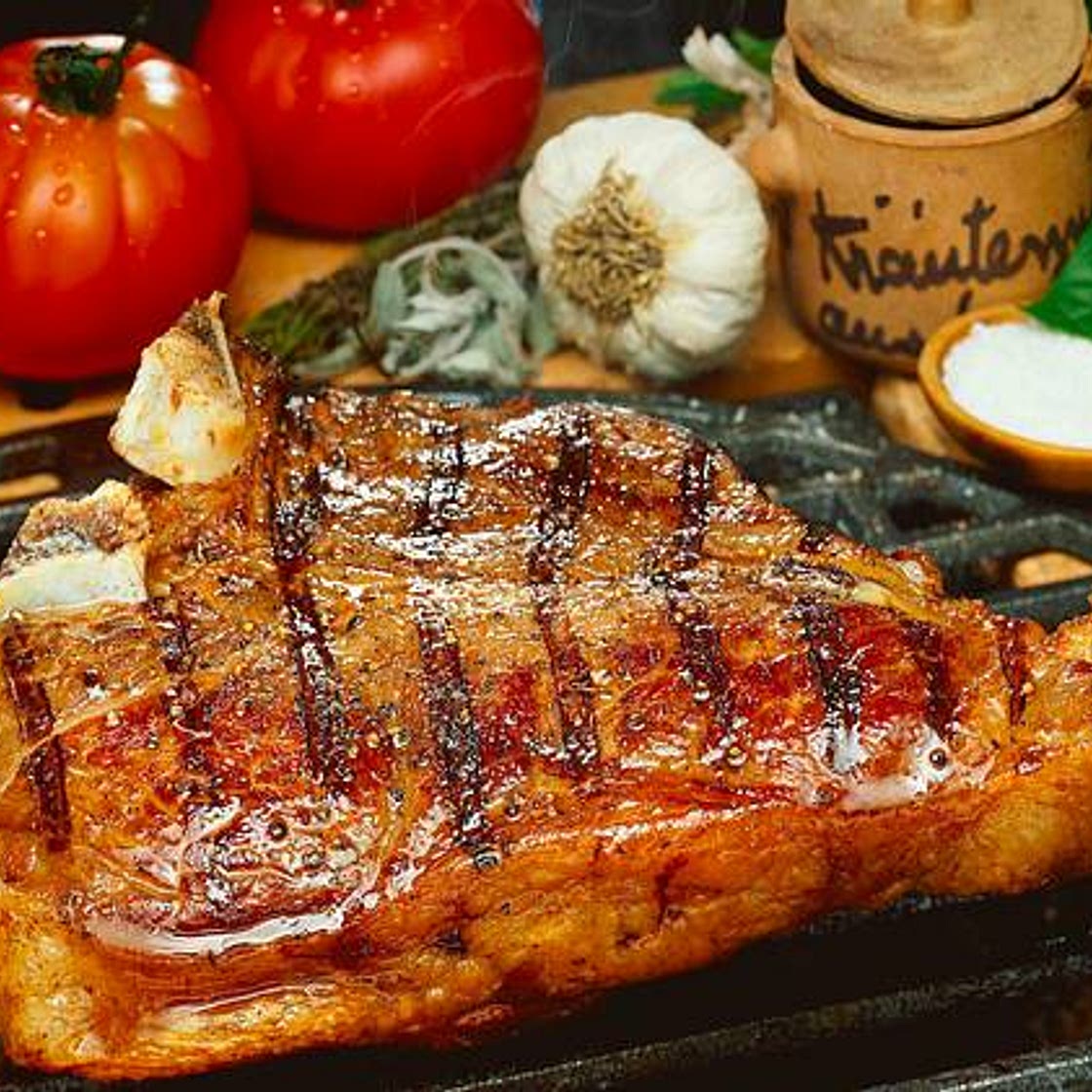 T-Bone-Steak vom Grill