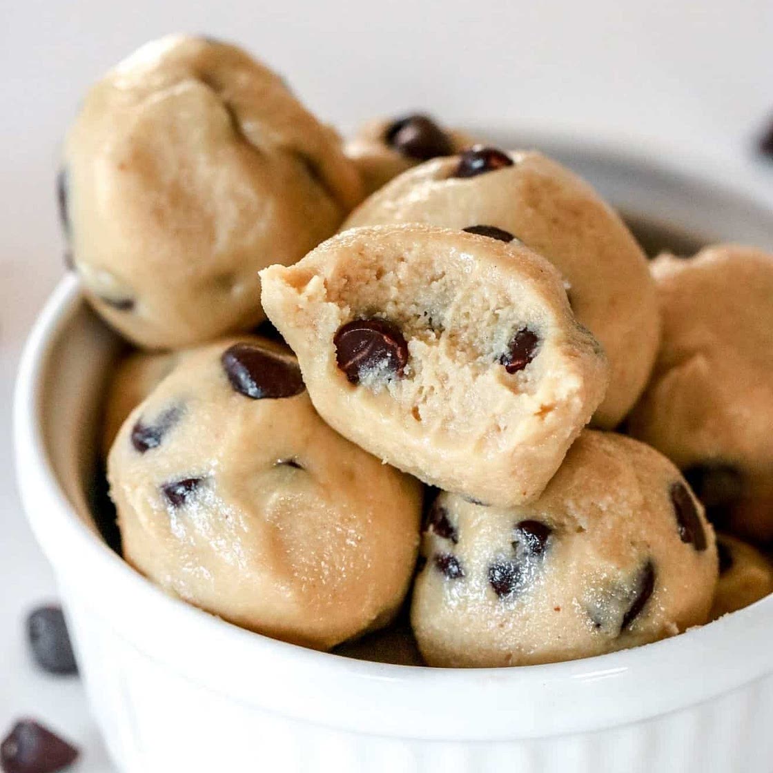 No Bake Cookie Dough Bites