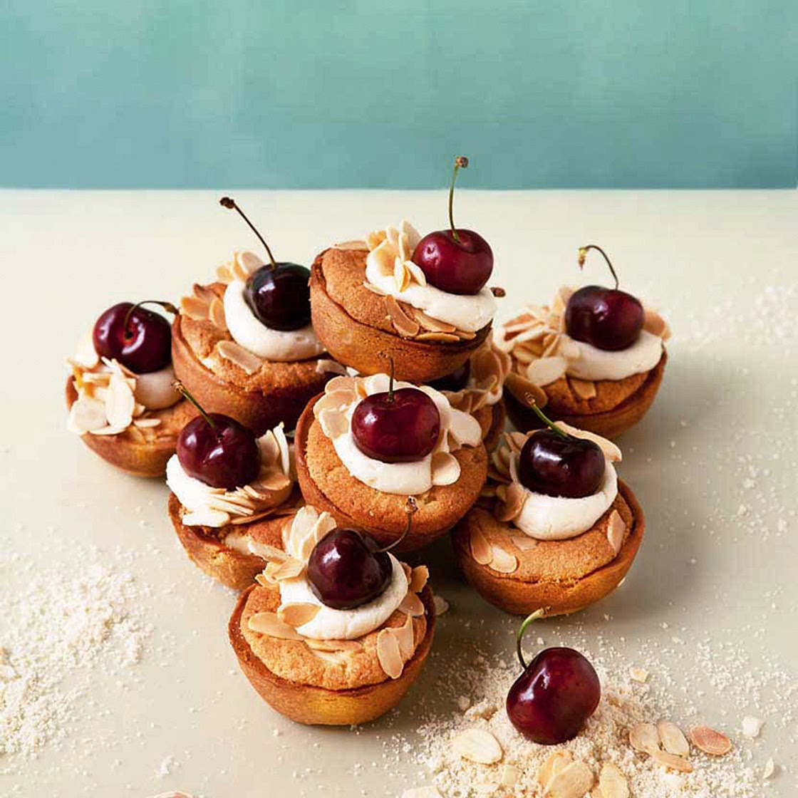 Bakewell Tarts recipe taken from Lily Vanilli's Sweet Tooth