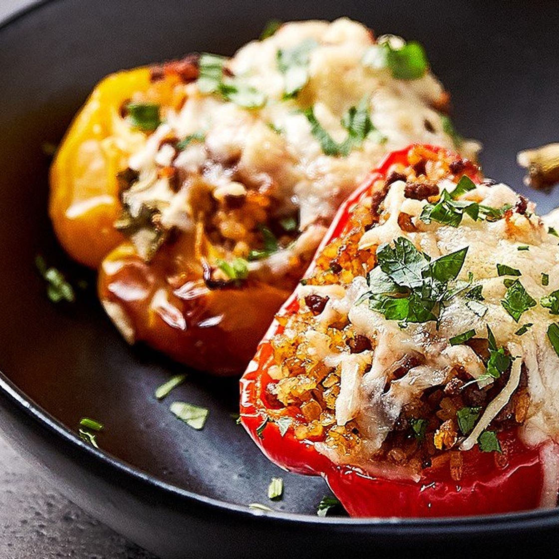 Stuffed Peppers With Beef Mince & Bulgur Wheat | Mood-Boosting Foods | MYPROTEIN™