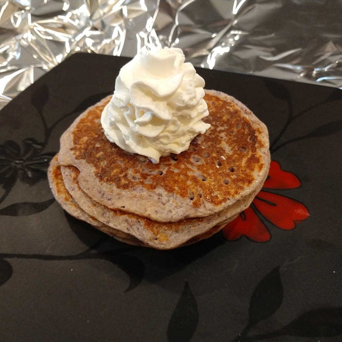 Blueberry Protein Pancakes