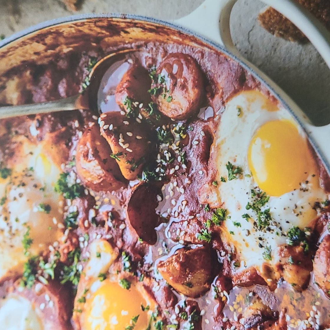 Spicy Potato Shakshuka