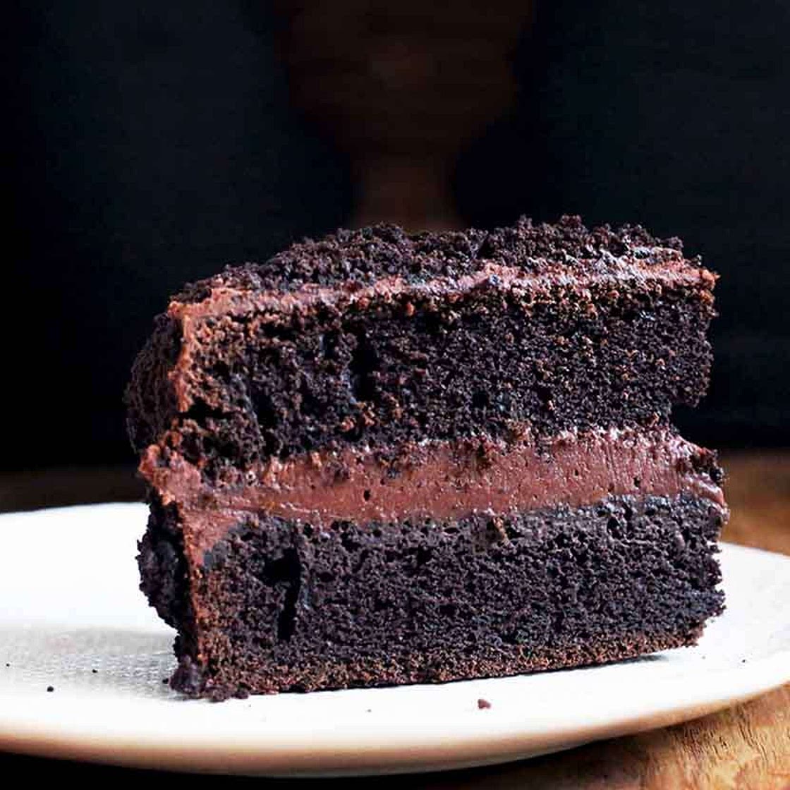 Chocolate Fudge "Blackout" Cake