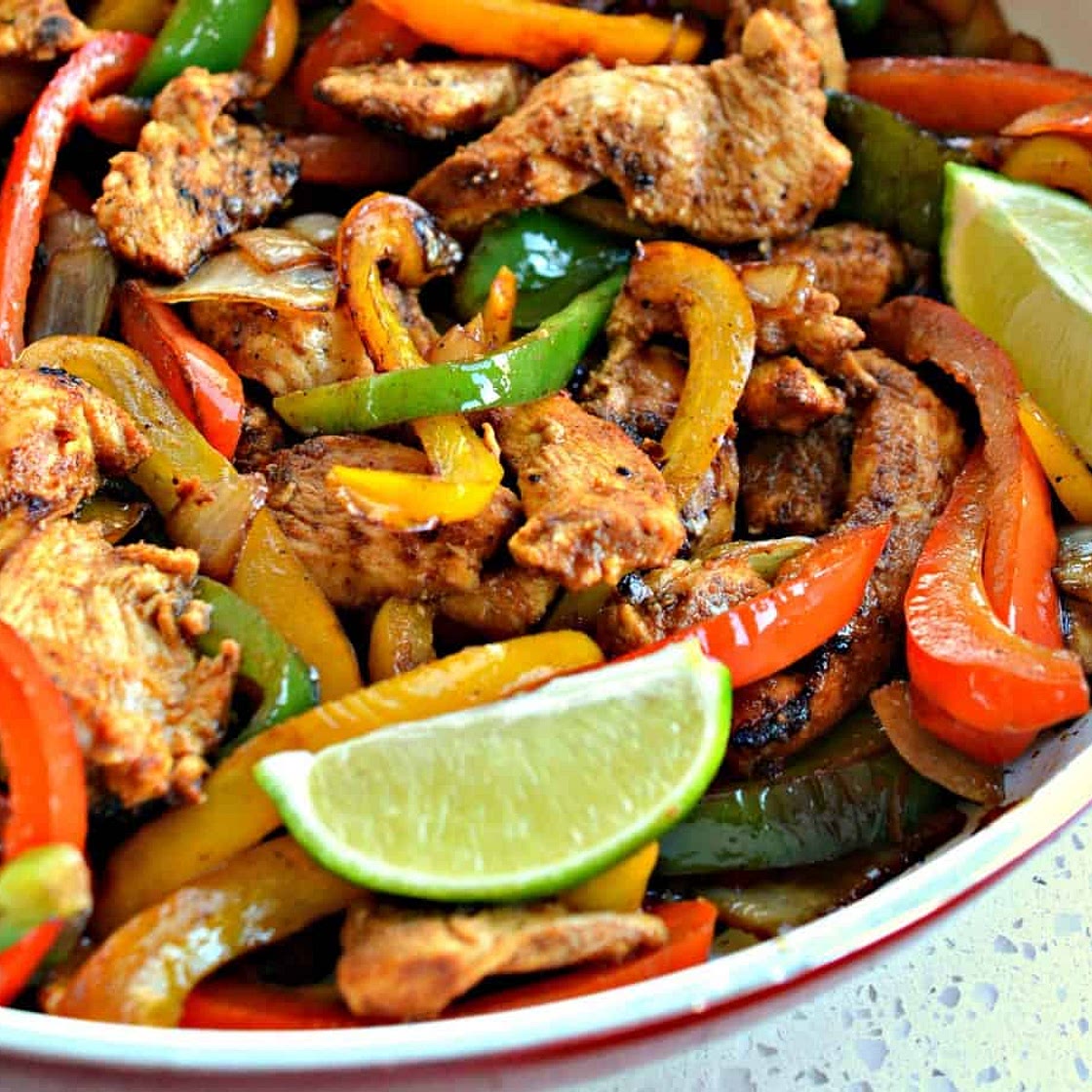 Easy Chicken Fajitas