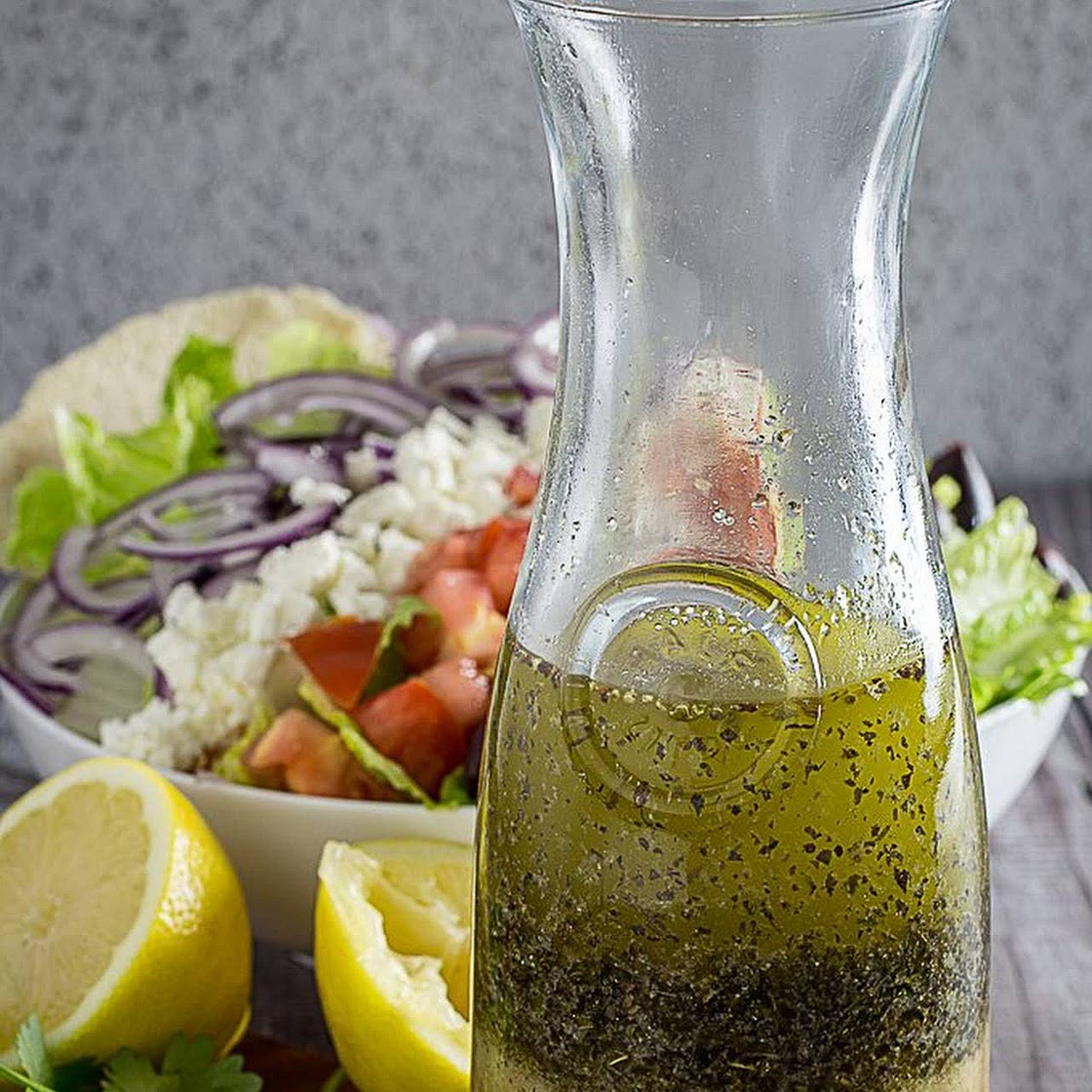 Greek Salad & Dressing