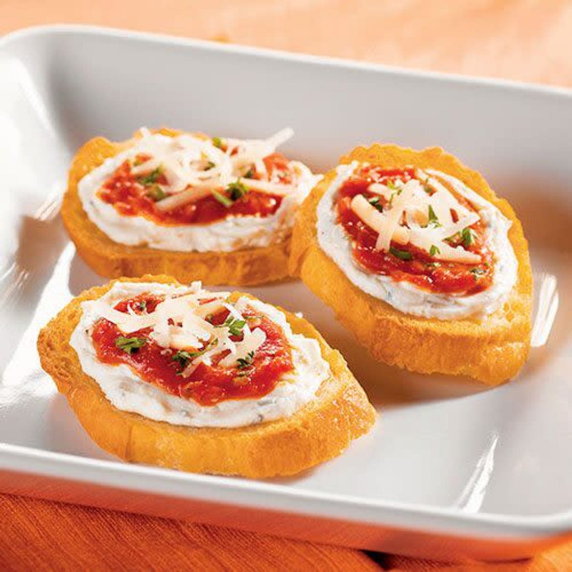 Savory Cheese Crustini
