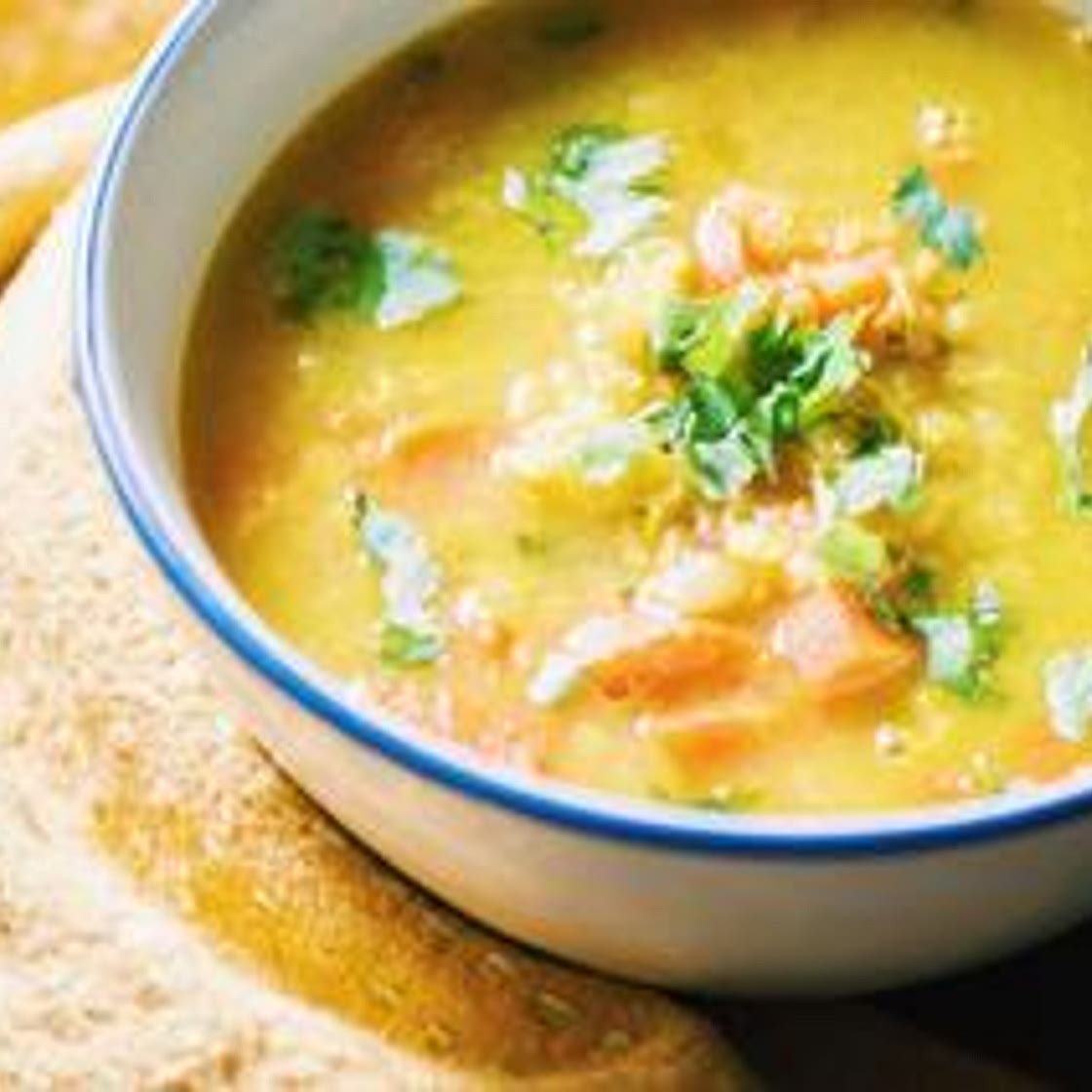 Spiced Red Lentil & Carrot Soup (Vegan, Gluten-Free)
