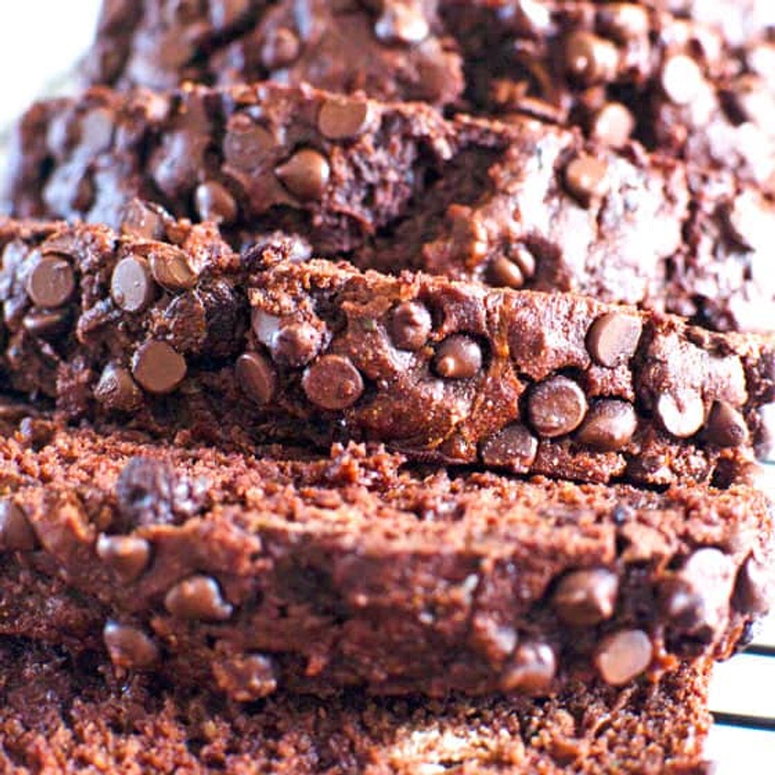 Healthy Chocolate Zucchini Bread