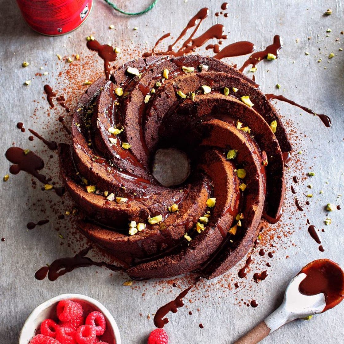 Chocolate Banana Bundt Cake - Avant-Garde Vegan