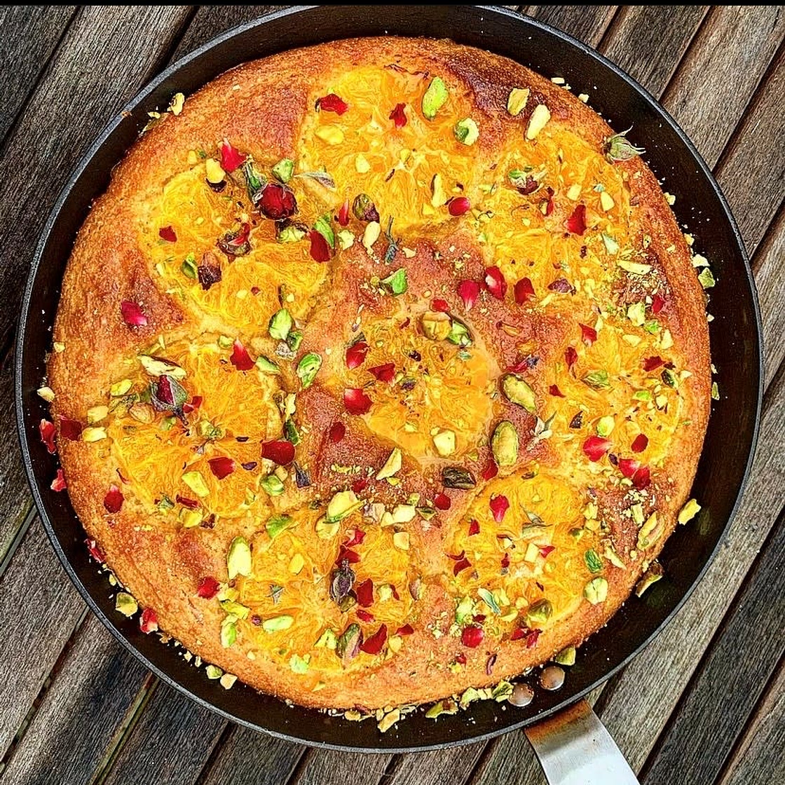 Clementine & Semolina Cake