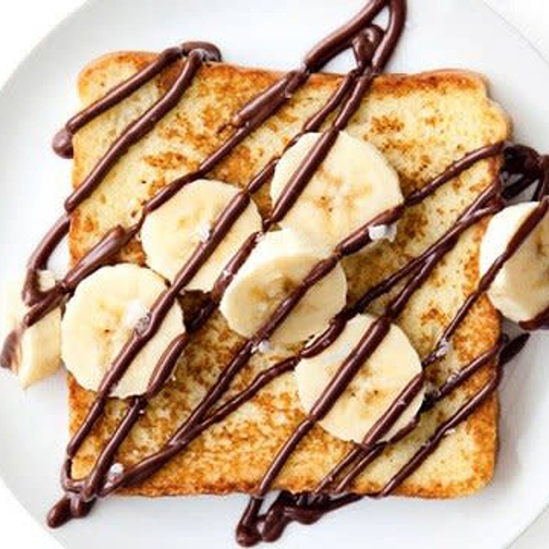 Nutella Banana Toast x 2