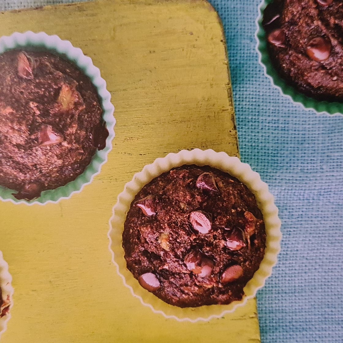 CHOCOLATE BANANA MUFFINS