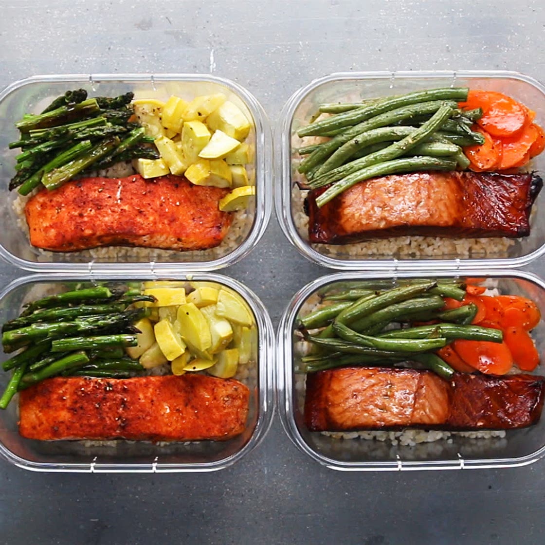 Salmon Meal Prep