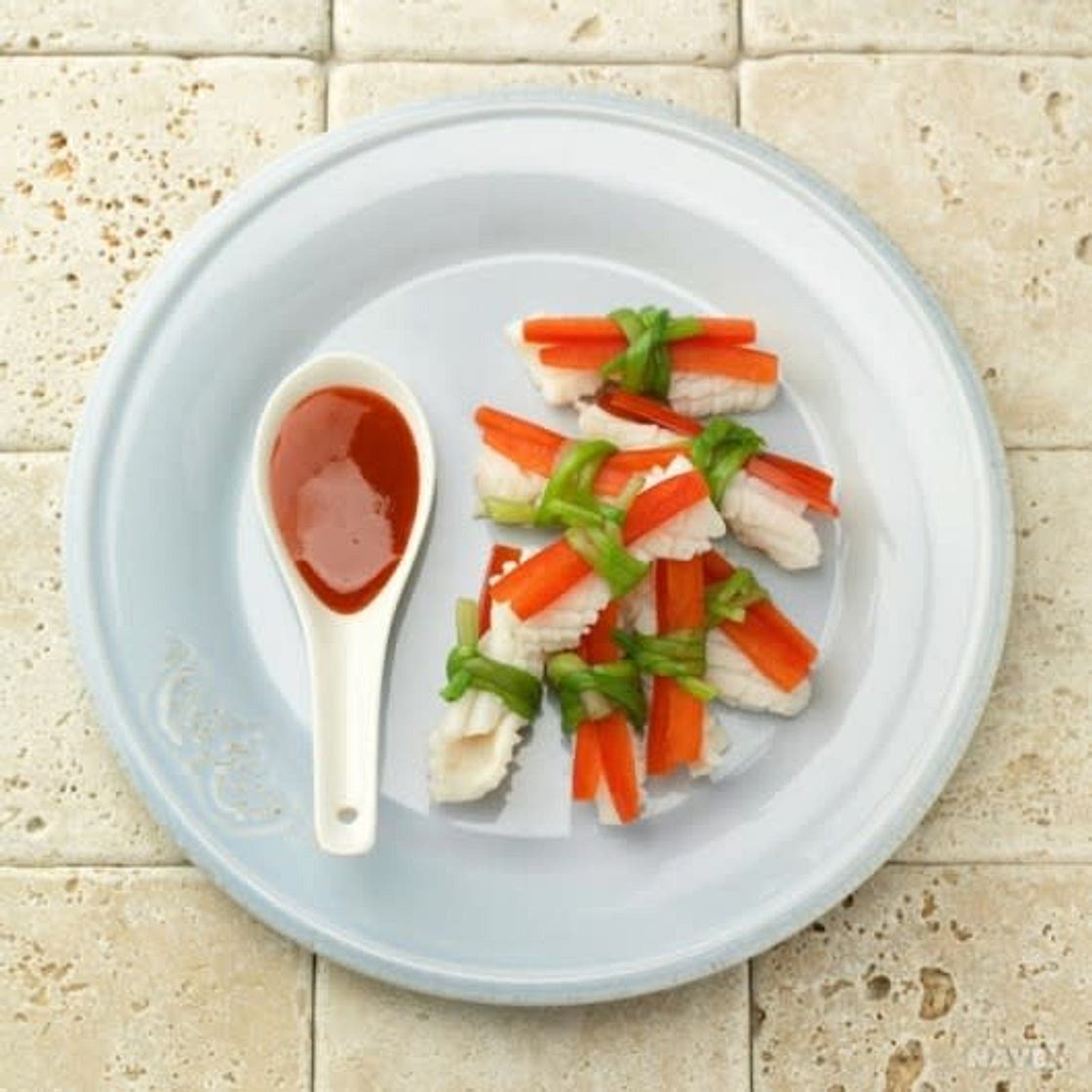 오징어 미나리강회 만들기