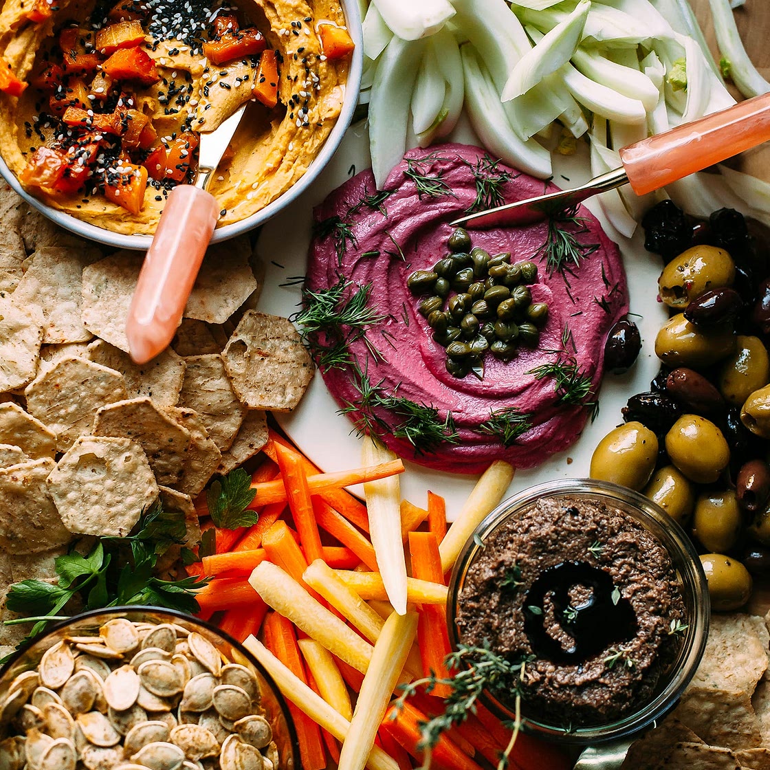 Velvety Roasted Garlic & Butternut Dip with Sesame