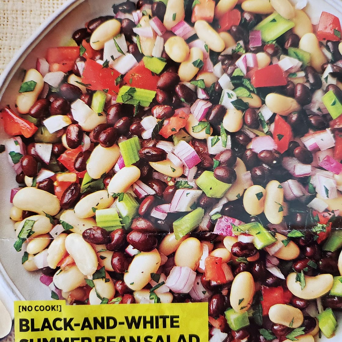 Black and White Summer Bean Salad