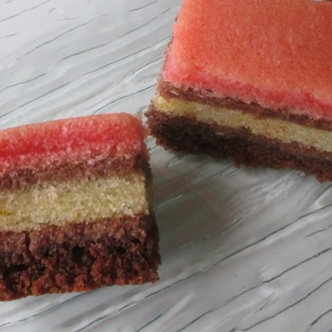 Colorful cubes recipe - Balkan Food Recipes