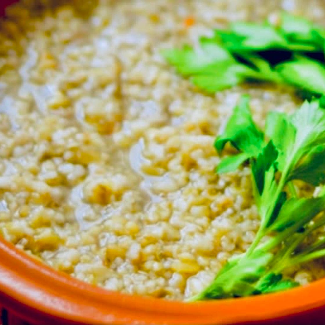 Freekeh Soup / شوربة الفريكة