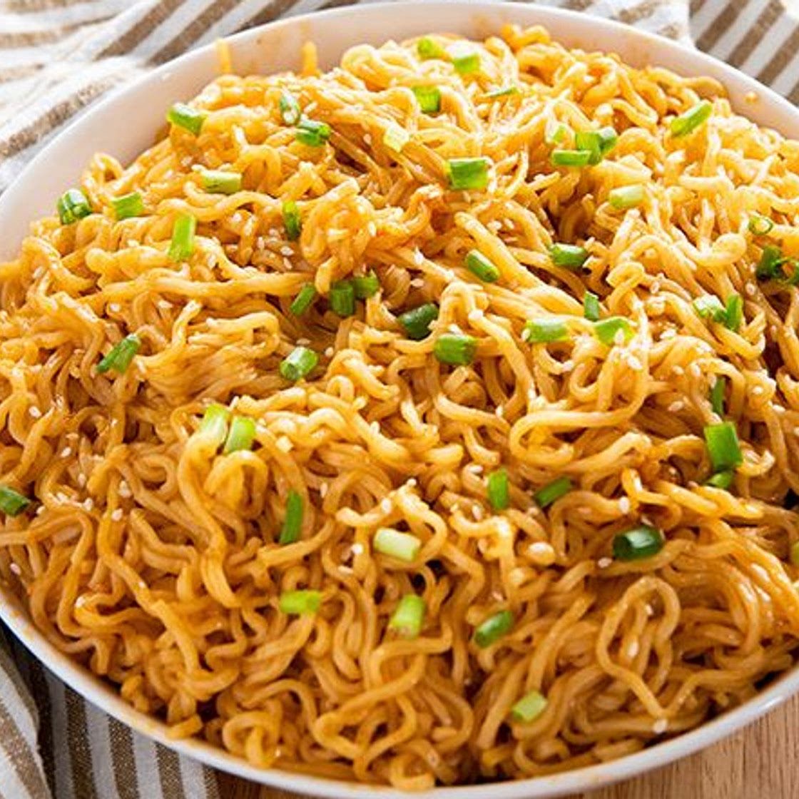 Ramen à l’ail et au sésame (10 minutes)
