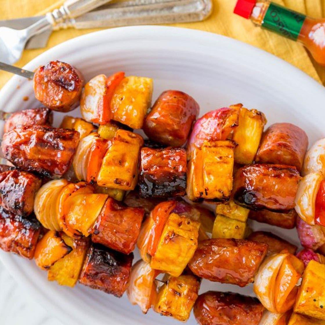 Brochettes de brunch au sirop d’érable