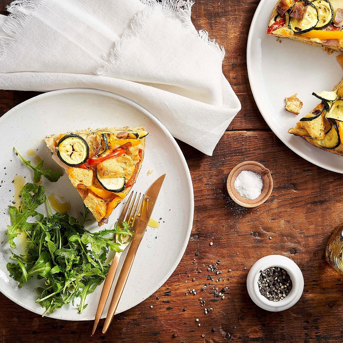 Tarte aux légumes façon frittata