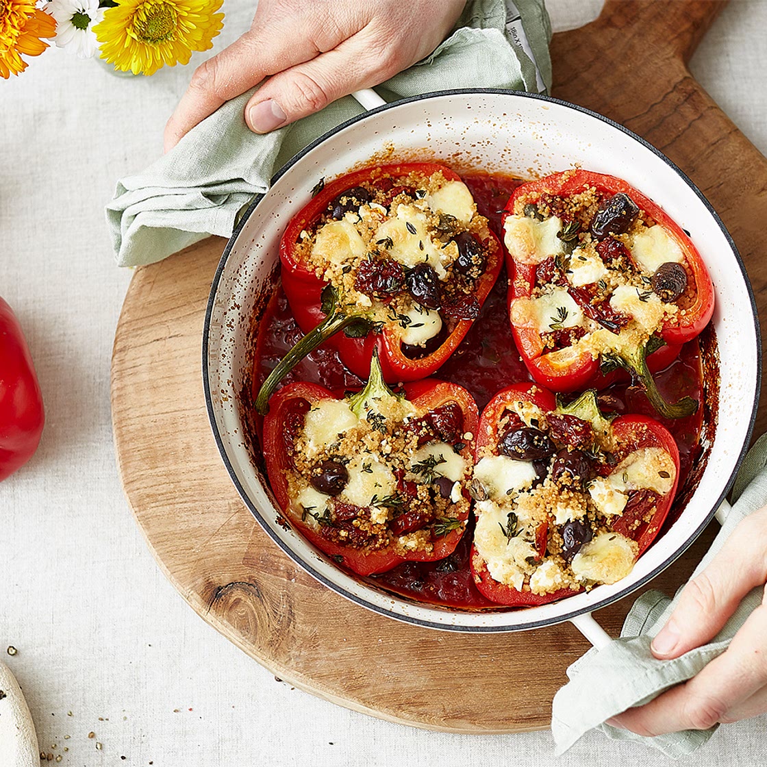 Vegetarische Gefüllte Paprika