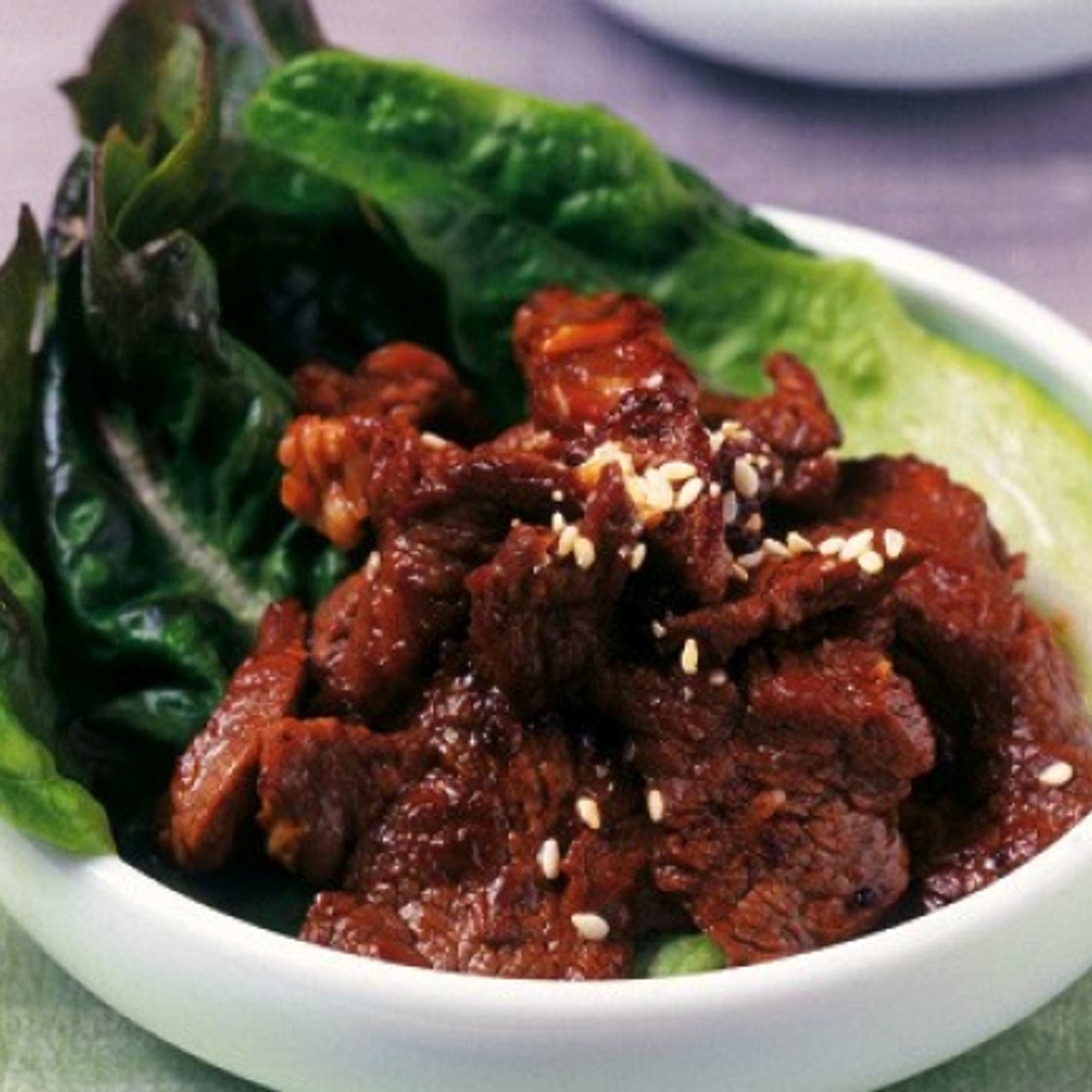Bulgogi (gebratenes Rindfleisch)