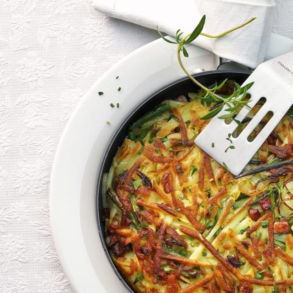 Bohnen-Speck-Rösti
