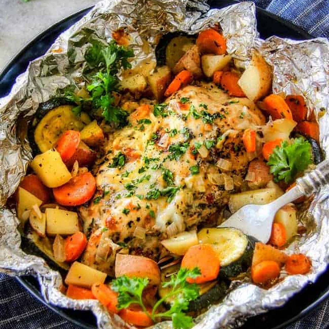 Italian Mozzarella Chicken Packets