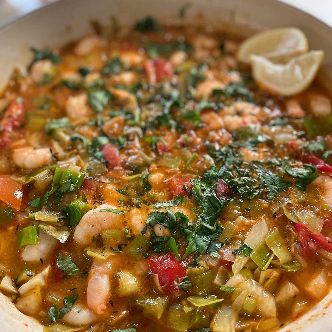 Prawn Bouillabaisse 