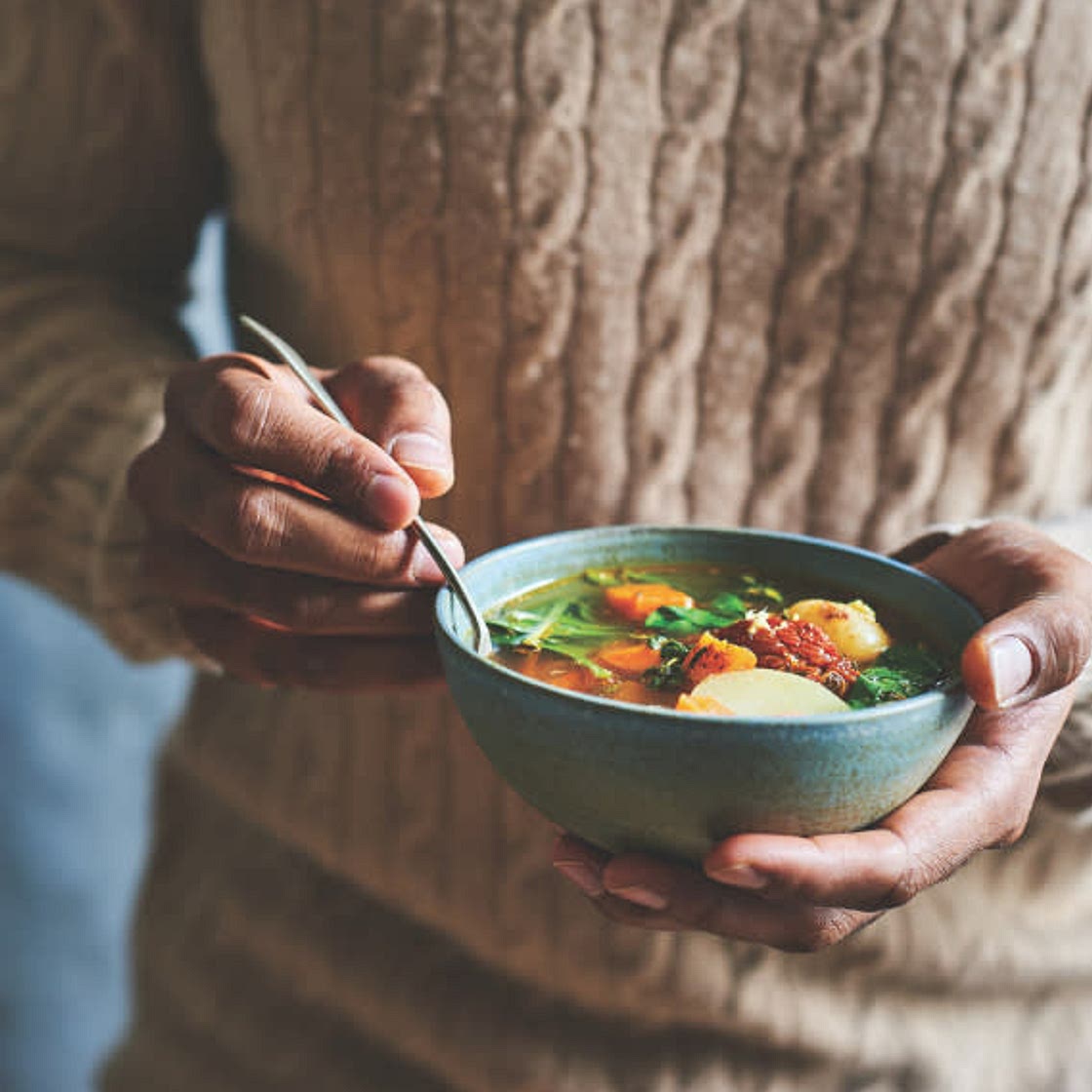 Thyme and Ginger Comfort Soup
