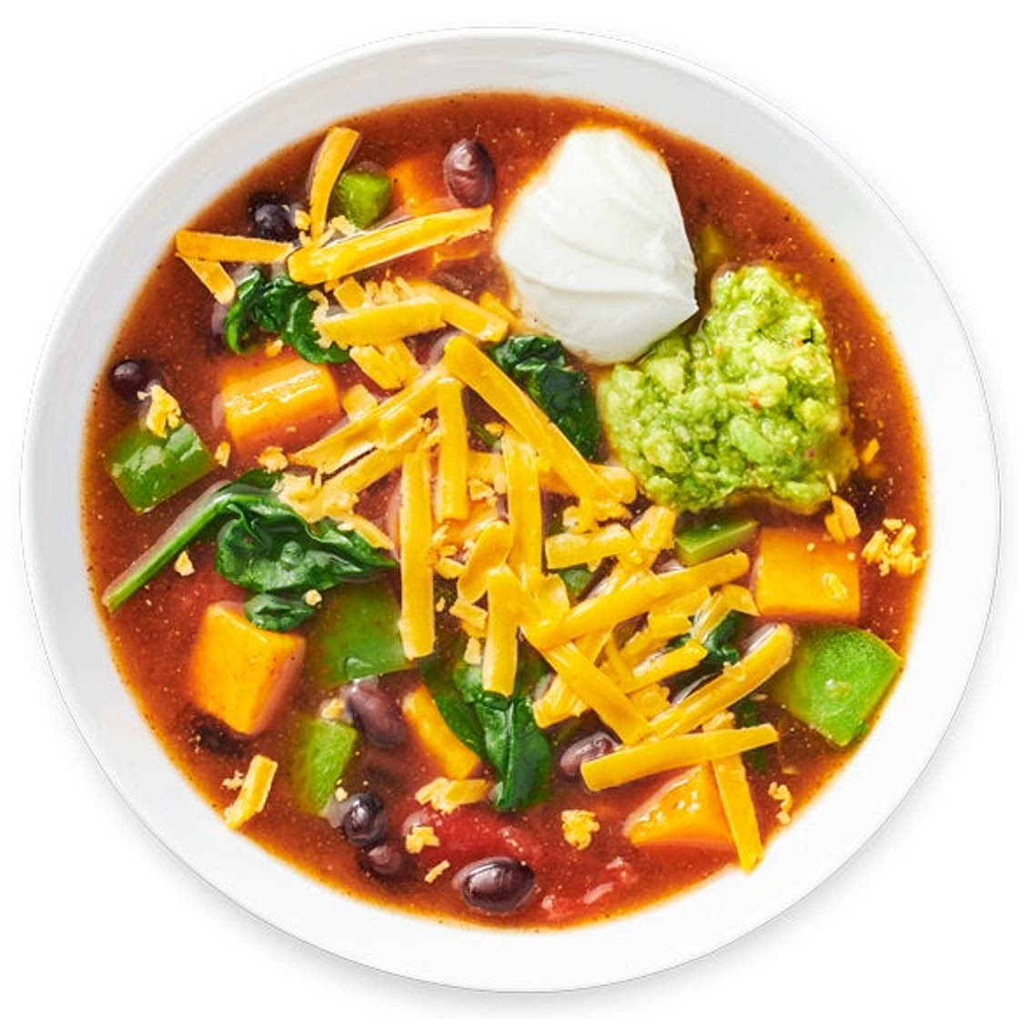 Sweet Potato Enchilada Soup