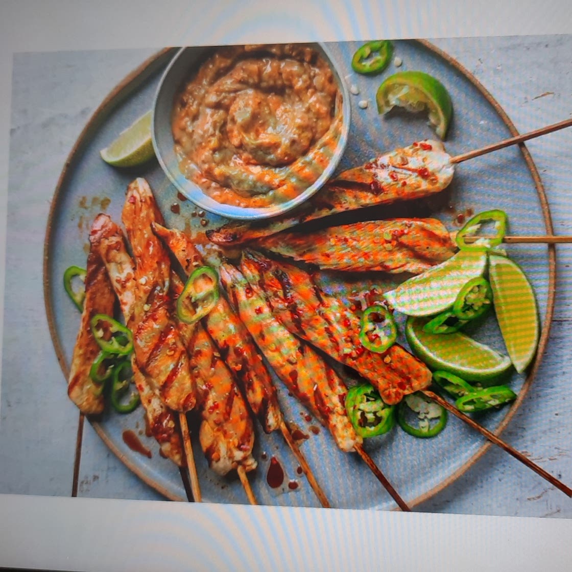 Satay chicken