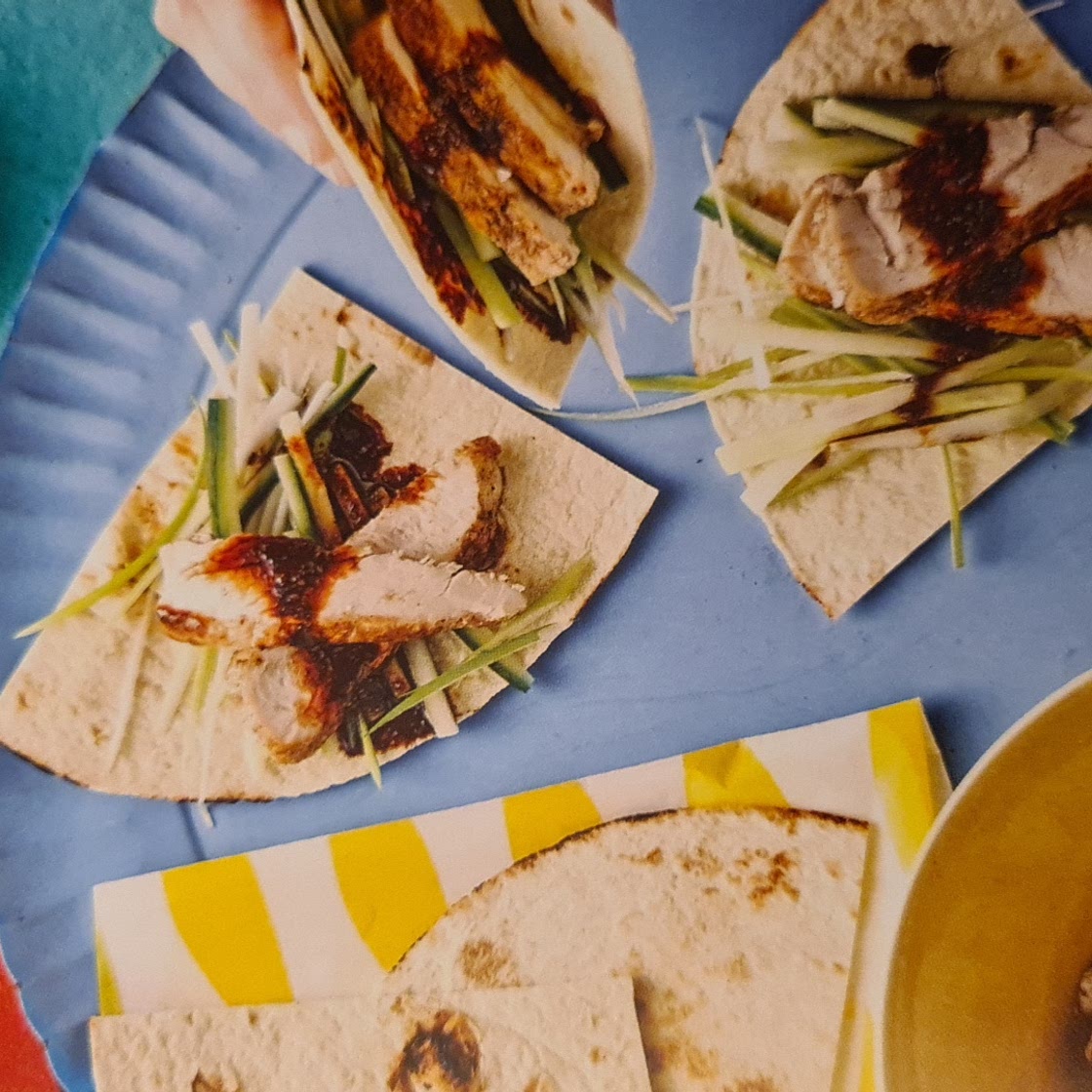 CRISPY TURKEY CHINESE WRAPS
