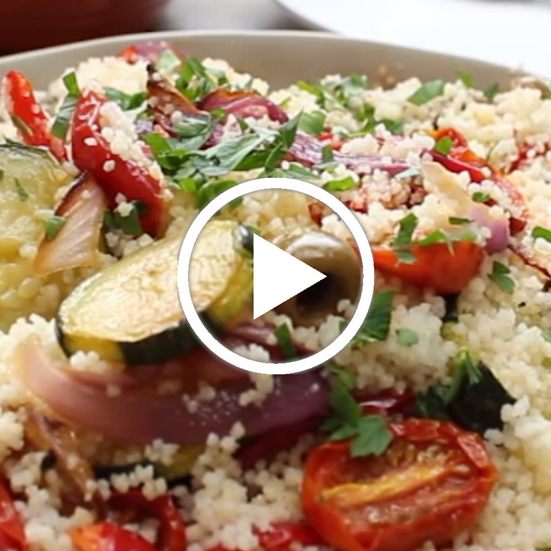 The Ultimate Roasted Vegetable Couscous