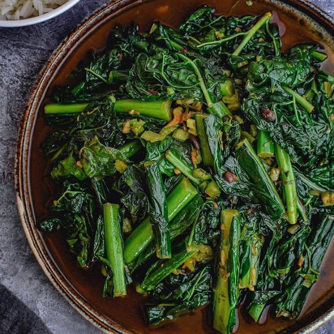 Sichuan Kale by @culturecanteen