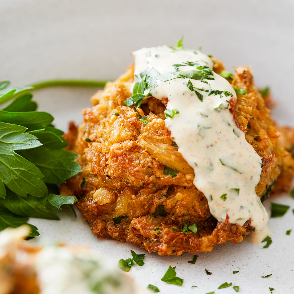 Best Ever Grain-Free Crab Cakes with Dijonnaise