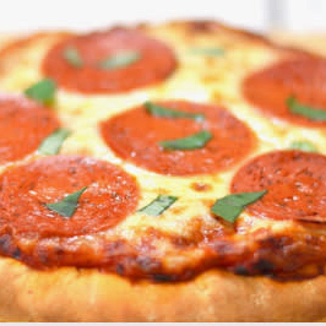 Grilled Pepperoni Pizza