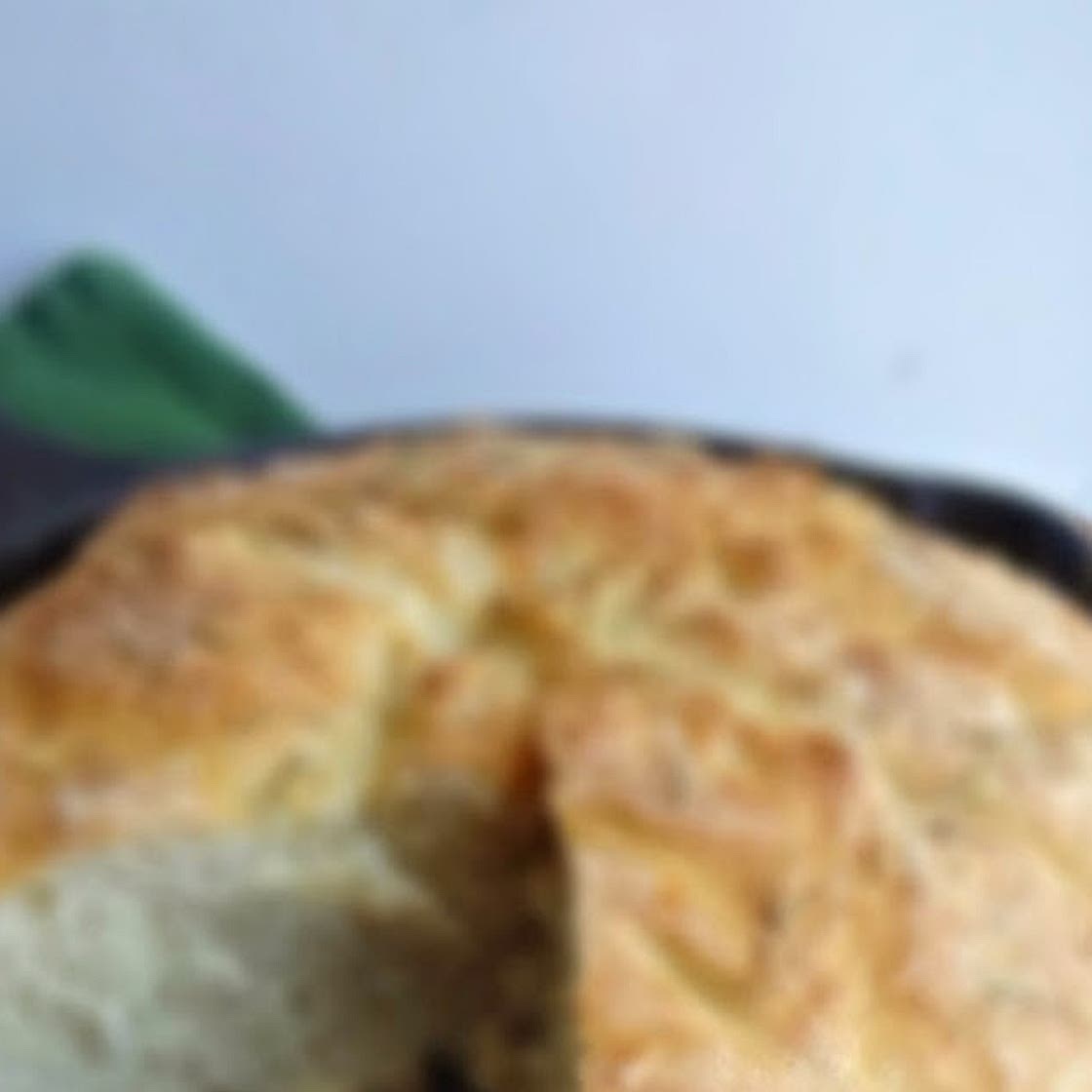 No-Knead Skillet Bread