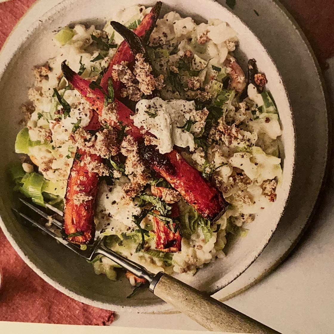 ROASTED CARROT RISOTTO